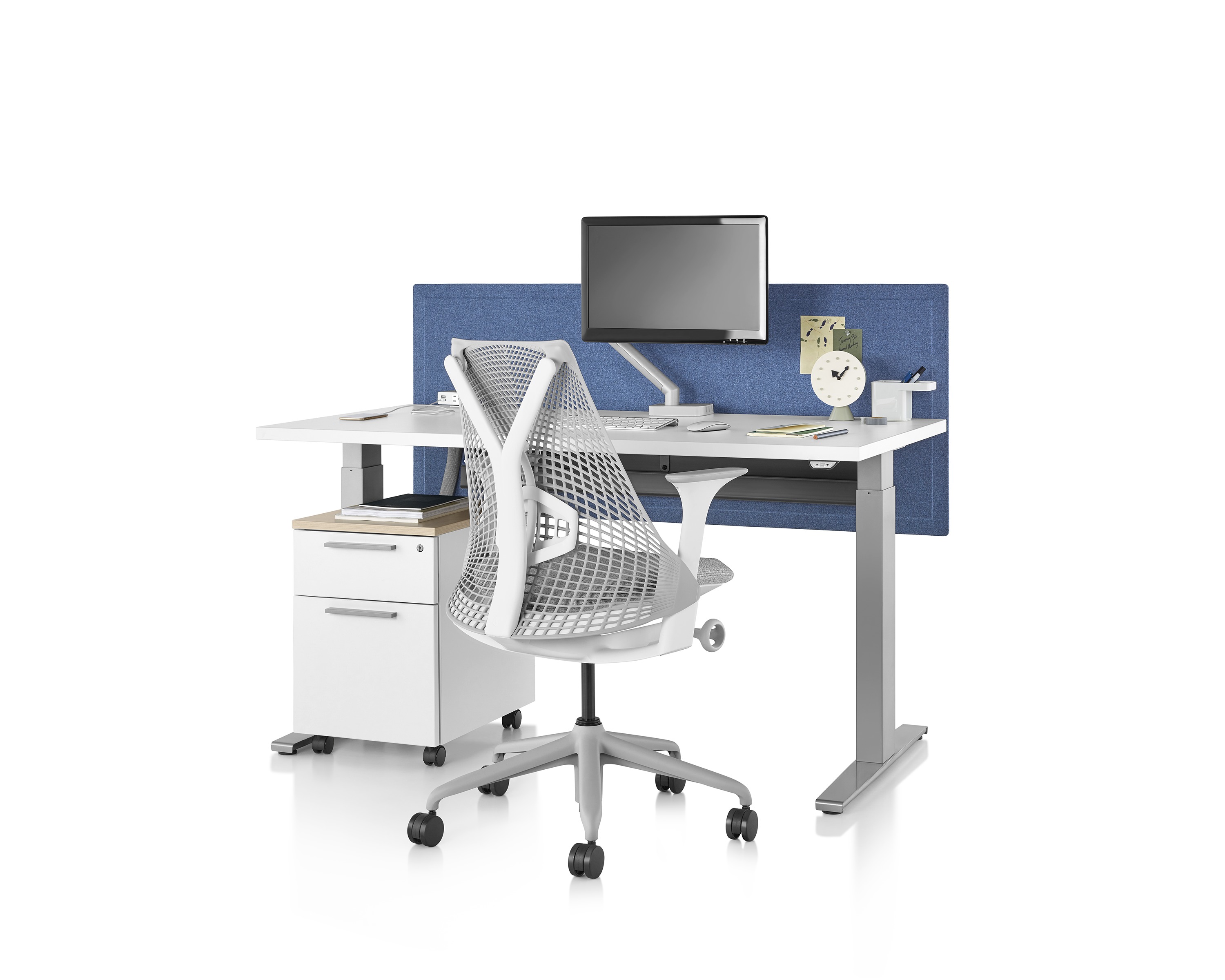 办公台|升降台|办公家具|设计师家具|Renew 坐立两用工作台